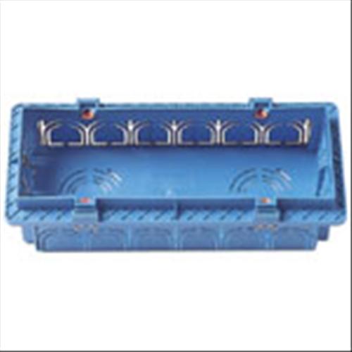 SCATOLA INCASSO RETTANGOLARE 6M AZZURRO VIMAR V71306