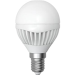 LAMPADINA E14 6W 6400K GLOBO LED