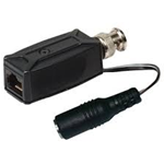 VIDEO RJ145-BNC CON ALIMENTAZIONE  2 PZ 