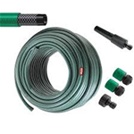 TUBO PER ACQUA 1/2" 20M + KIT NOZZLE