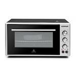 Forno Elettrico G3 Ferrari ROSTO 45 G10057 1620W 45 lt ventilato con timer di spegnimento con funzione Grill di colore Nero, fronte Silver