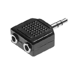 ADATT. SPINA 3,5 MM STEREO 2 PRESE 3,5 MM STEREO