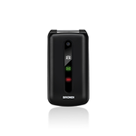 BRONDI CELLULARE PRESIDENT NERO Display 3", GSM, Flip Attivo, Dual SIM, 1.3 MpX, Radio FM