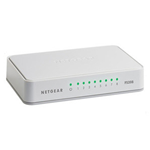 NETGEAR FS208-100PES SWITCH 8PORTE Fast Ethernet Switch a 8 porte 10/100 Mbps