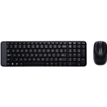 LOGITECH WIRELESS KEYBOARD MK220 920-003721, Wireless tastiera MK220 + mouse M150