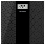 G3FERRARI PESAPERSONA NERO G3002800 150 KG - PIANO IN VETRO ANTISCIVOLO - NERO