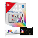 TELESYSTEM MODULO CAM TIVU SAT4K CAM UNIVERSALE TIVU SAT Ultra HD 4K con Card inclusa