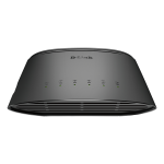 DLINK SWITCH 5 PORTE DGS-1005DEthernet Switch, 4 x Network, 4 x PoE Ports , Gigabit Ethern