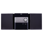LG HI-FI CM 1560 DAB MINI MP3RDS CD USB Mini 10W , USB, radio DAB/DAB+, 50 mem.