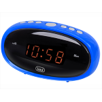 TREVI OROLOGIO DIGITALE EC-880BLU Orologio digitale a LED con 2 sveglie, aliment. 220v