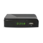 Trevi - HE 3365 T2 - DECODER DIG TERRESTRE HD DVB-T2 HEV C 10BIT USB HDMI SCART 12V