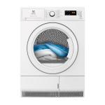ELECTROLUX ASCIUGAT.EDH4284TOW8kg A++$ Motore Asynch - Display LCD - Ecoflow - tecnologia EcoCare