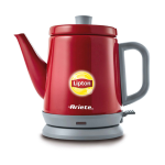 ARIETE BOLLITORE 2891 LIPTON ROSSO CAPACITA' 0.8 LITRI - SPEGNIMENTO AUTOMATICO