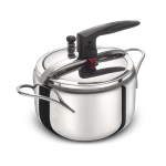 BIALETTI  PENTOLA A PRESS 5 LT Y0PPSMART5 # 5 LT ACCIAIO INOX