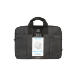 TUCANO KIT BORSA + MINI STANDBORSA NERA FINO 15,6" + Coppia mini stand adesivi per Laptop