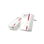 FRITZ POWER LINE 510E Set international kit da 2 adattatori, 500Mbit/s porta Fast Ethernet
