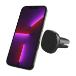 Supporto magnetico per cellulare da auto nero