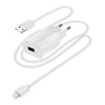 Caricabatteria da rete con cavo Lightning - 5W