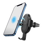Supporto universale da auto per smartphone nero