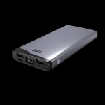 Powerbank Alluminio 10.000 Mah - Output: 2 USB + 1 TypeC 22.5W